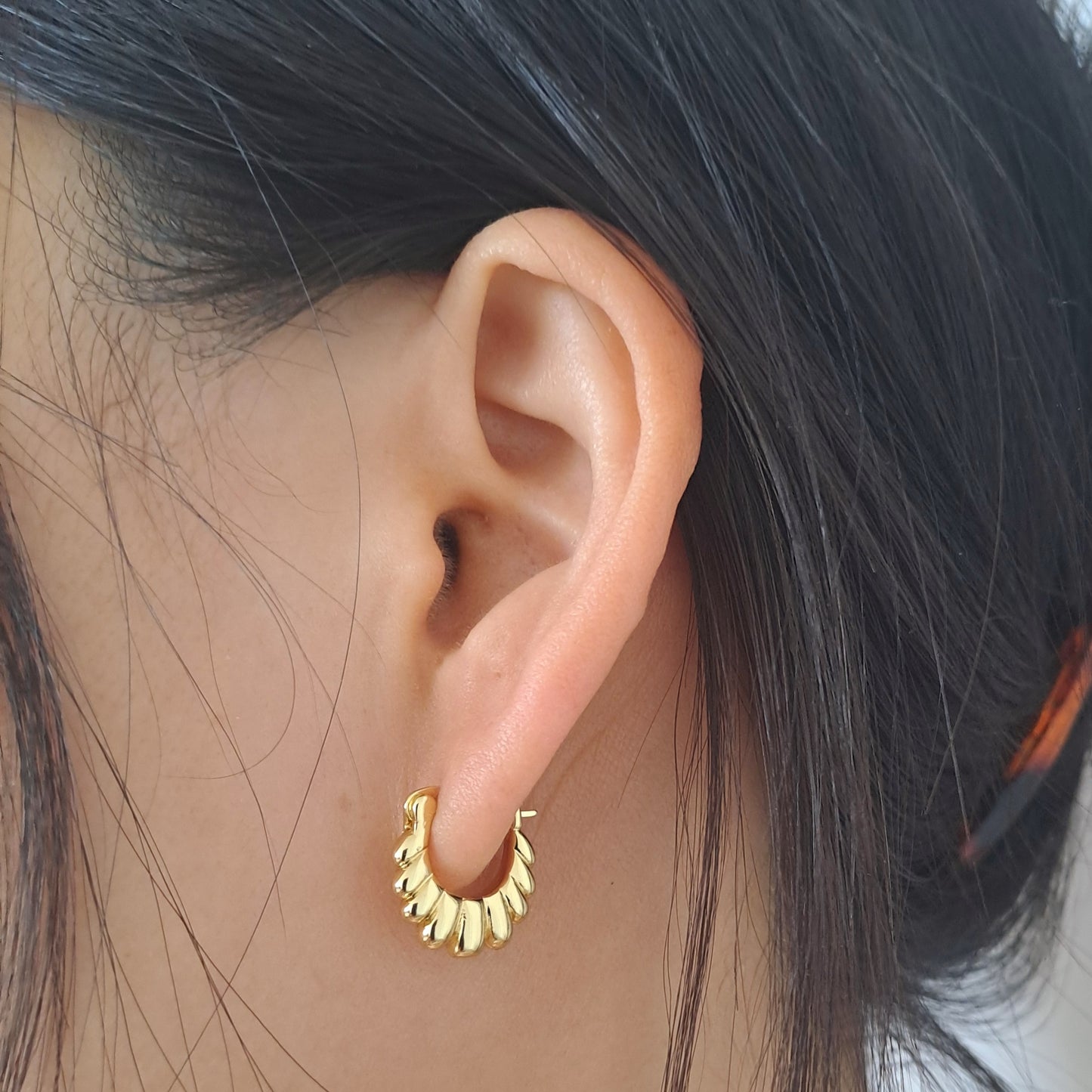 18K Gold-Plated Copper earring