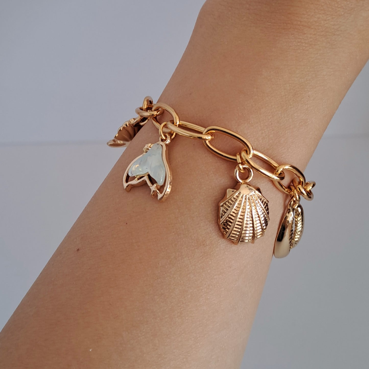 Gold-plated bracelet