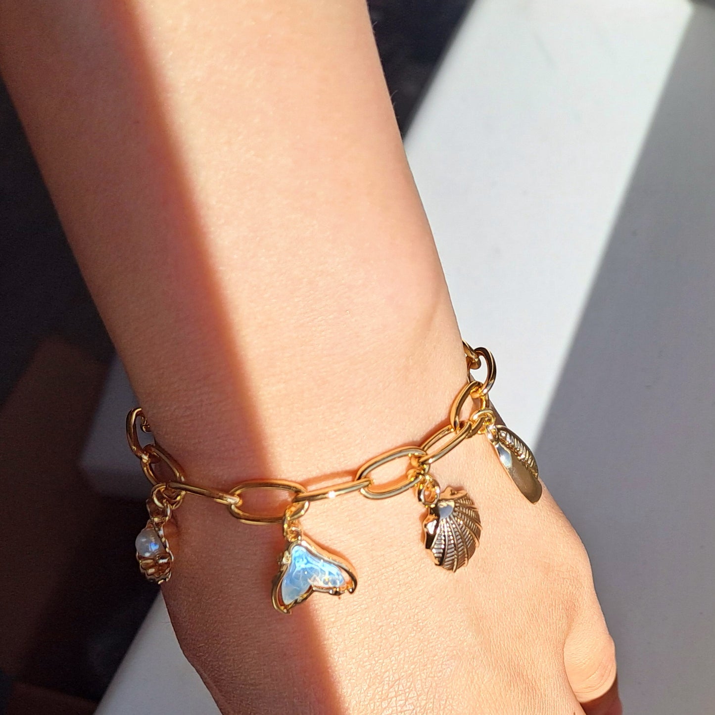 Gold-plated bracelet