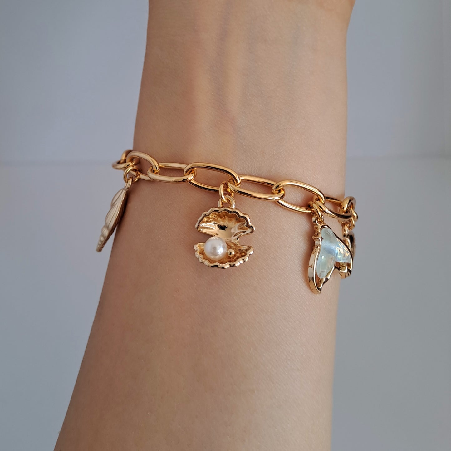 Gold-plated bracelet