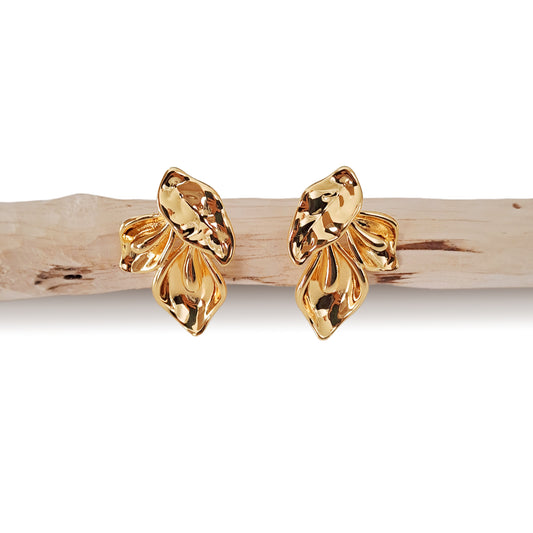 18k gold plated earring
