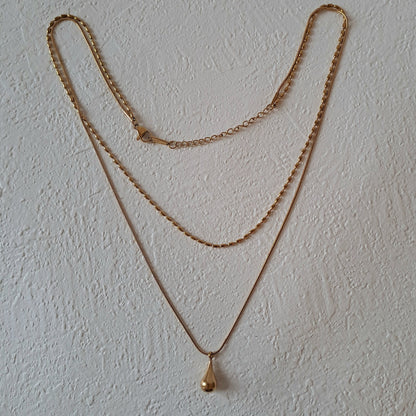 Niche design necklace for women titanium steel no fading