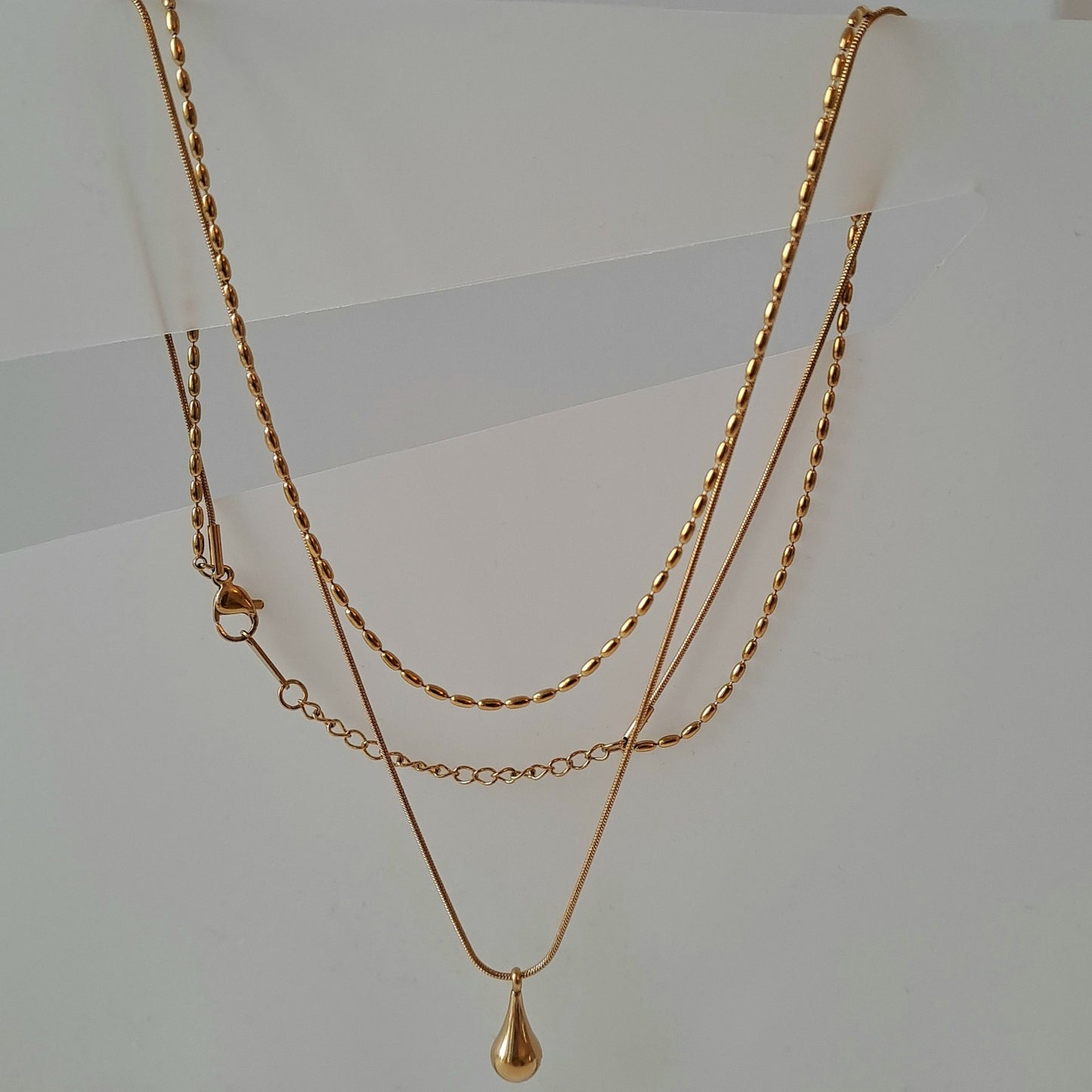 Niche design necklace for women titanium steel no fading