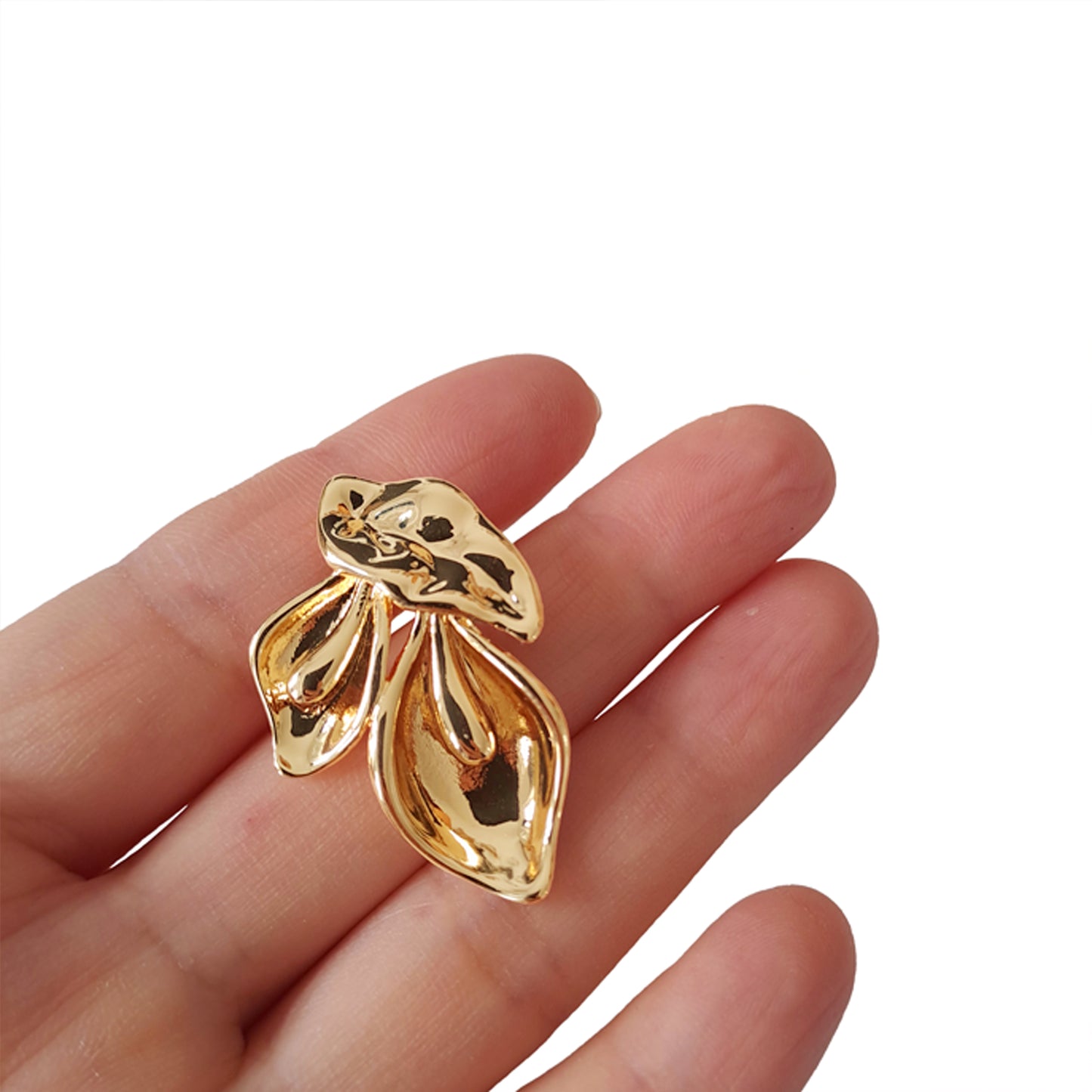 18k gold plated earring