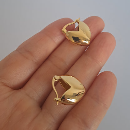 18K Gold-Plated Copper earring
