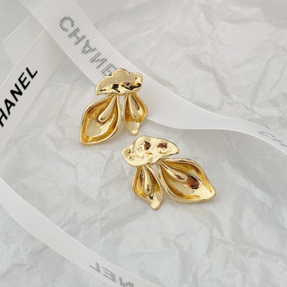 18k gold plated earring
