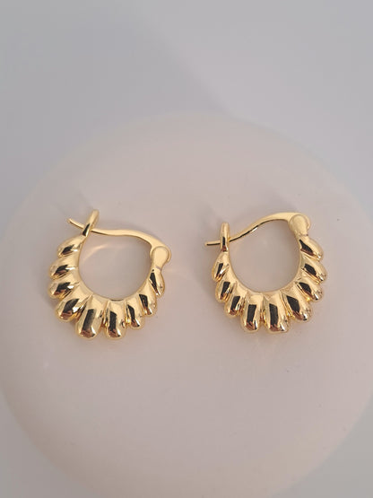 18K Gold-Plated Copper earring