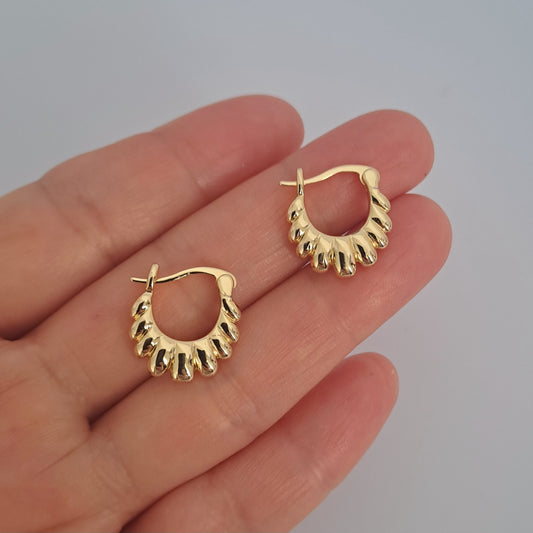 18K Gold-Plated Copper earring