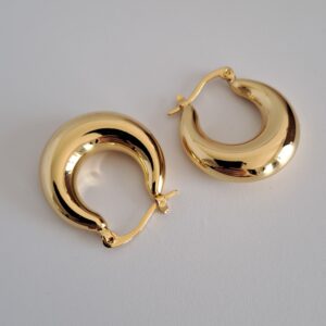 Home gold plated earring