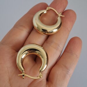 gold plated earring