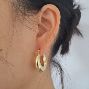 gold plated earring