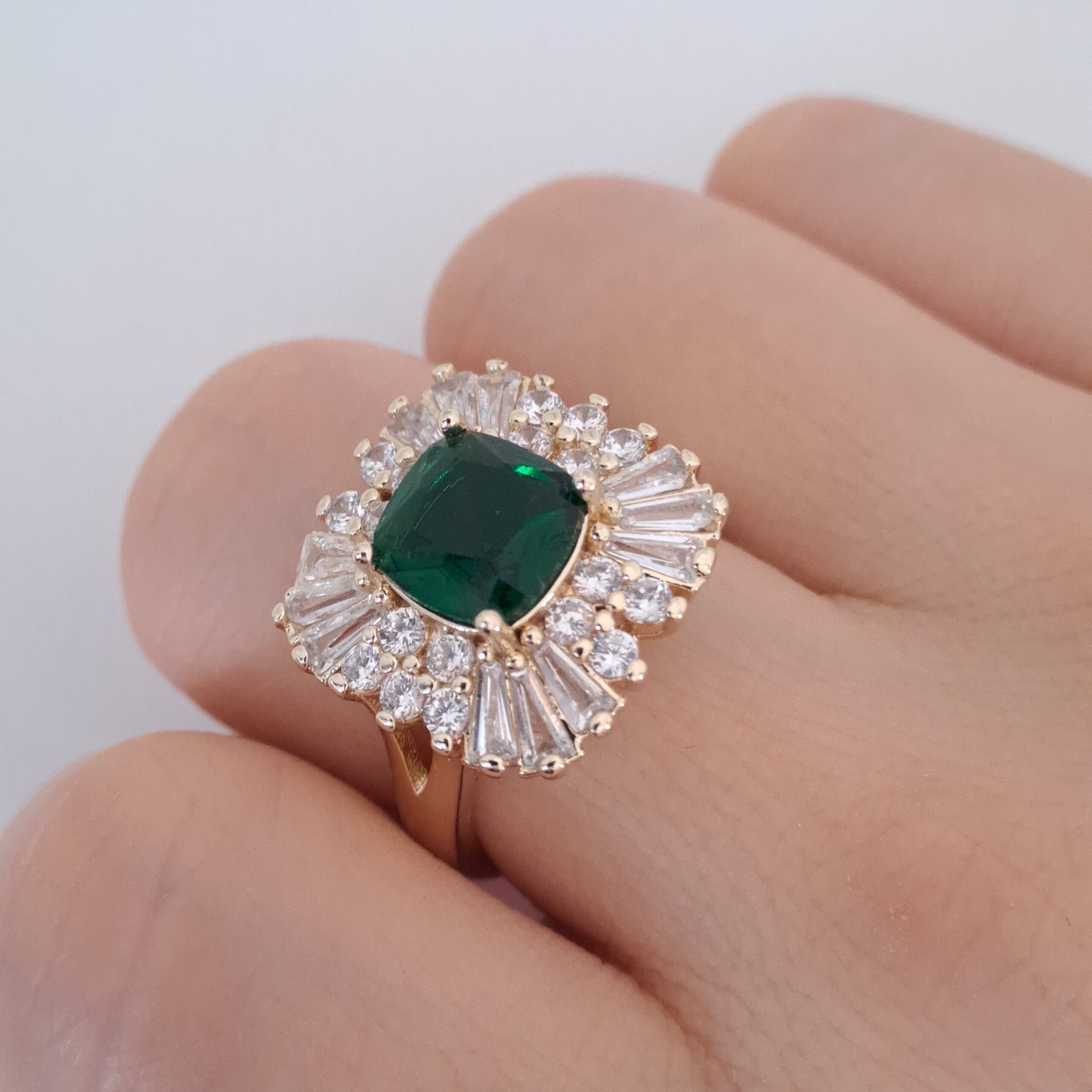 2026/01/1000043077-scaled.jpg green zircon flower open ring | gold plated adjustable copy