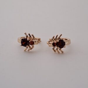 gold plated zircon earrings copy copy