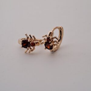 gold plated zircon earrings copy copy