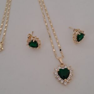 gold plated zircon earrings copy