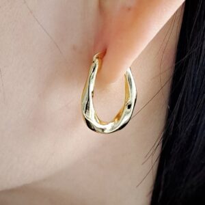 gold plated earring copy