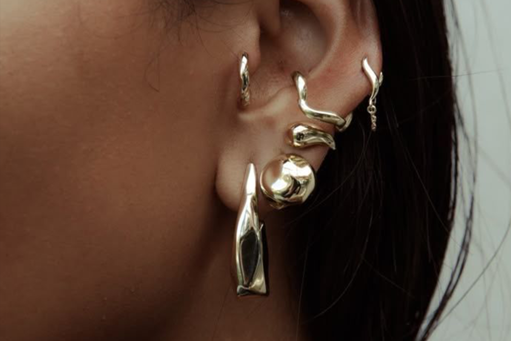Home minimalist designer jewelry earrings Domiahome