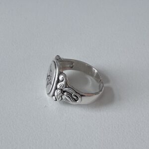 vintage punk open ring, men’s ring, adjustable, waterproof, non fading