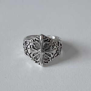 vintage punk open ring, men’s ring, adjustable, waterproof, non fading