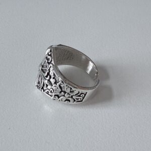 vintage punk open ring, men’s ring, adjustable, waterproof, non fading