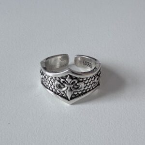 vintage punk ring, star light ring men’s ring, adjustable, waterproof, non fading