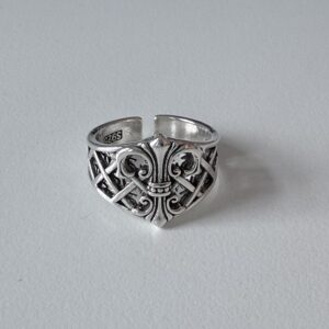 vintage open ring, star light ring, men’s ring, adjustable, waterproof, non fading