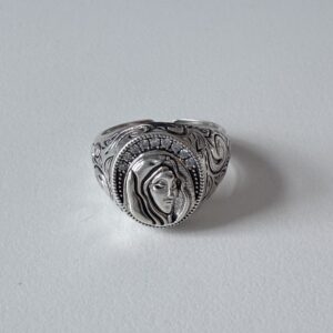 vintage open ring, star light ring, men’s ring, adjustable, waterproof, non fading