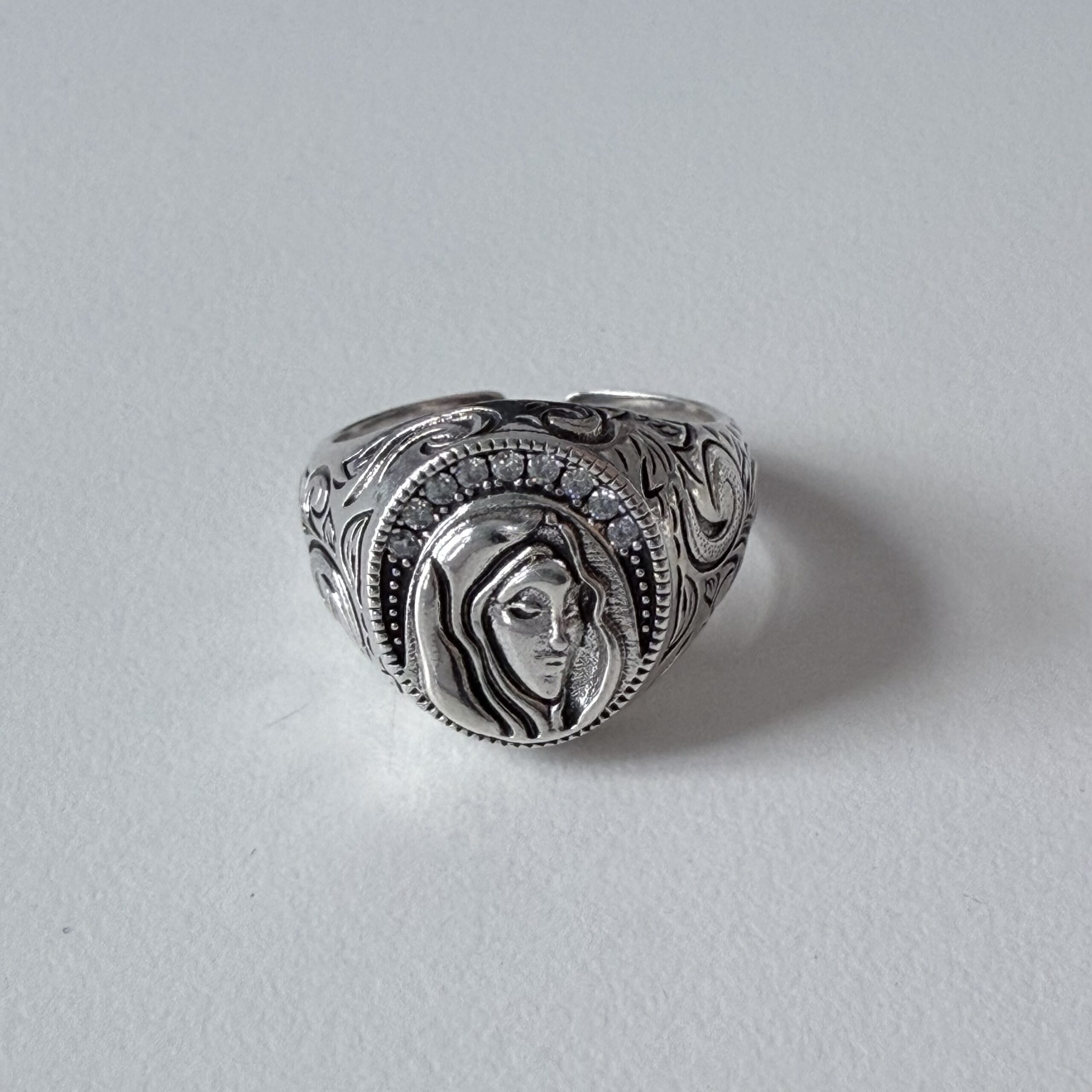 img_0659 vintage open ring, star light ring, men’s ring, adjustable, waterproof, non fading