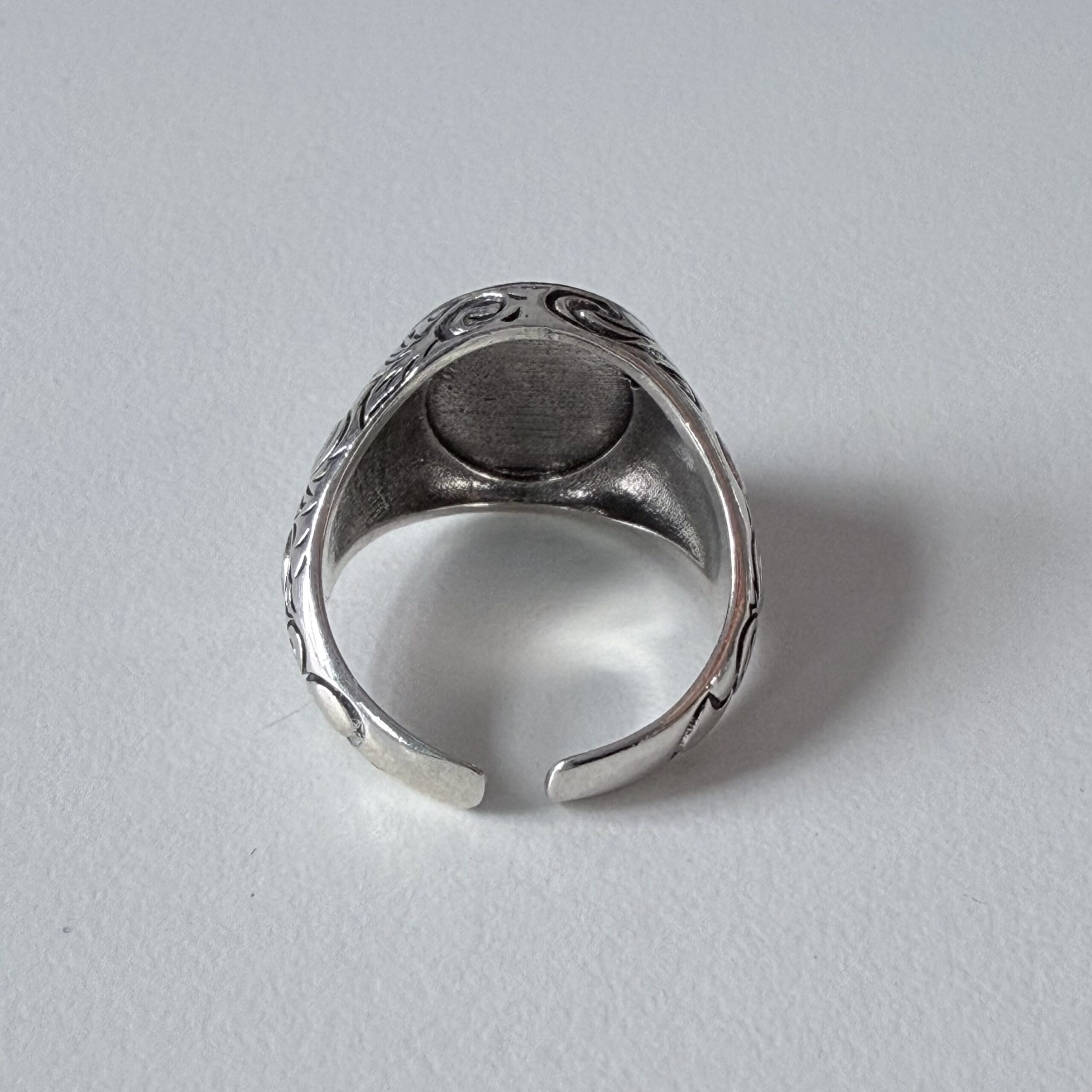 img_0661 vintage open ring, star light ring, men’s ring, adjustable, waterproof, non fading