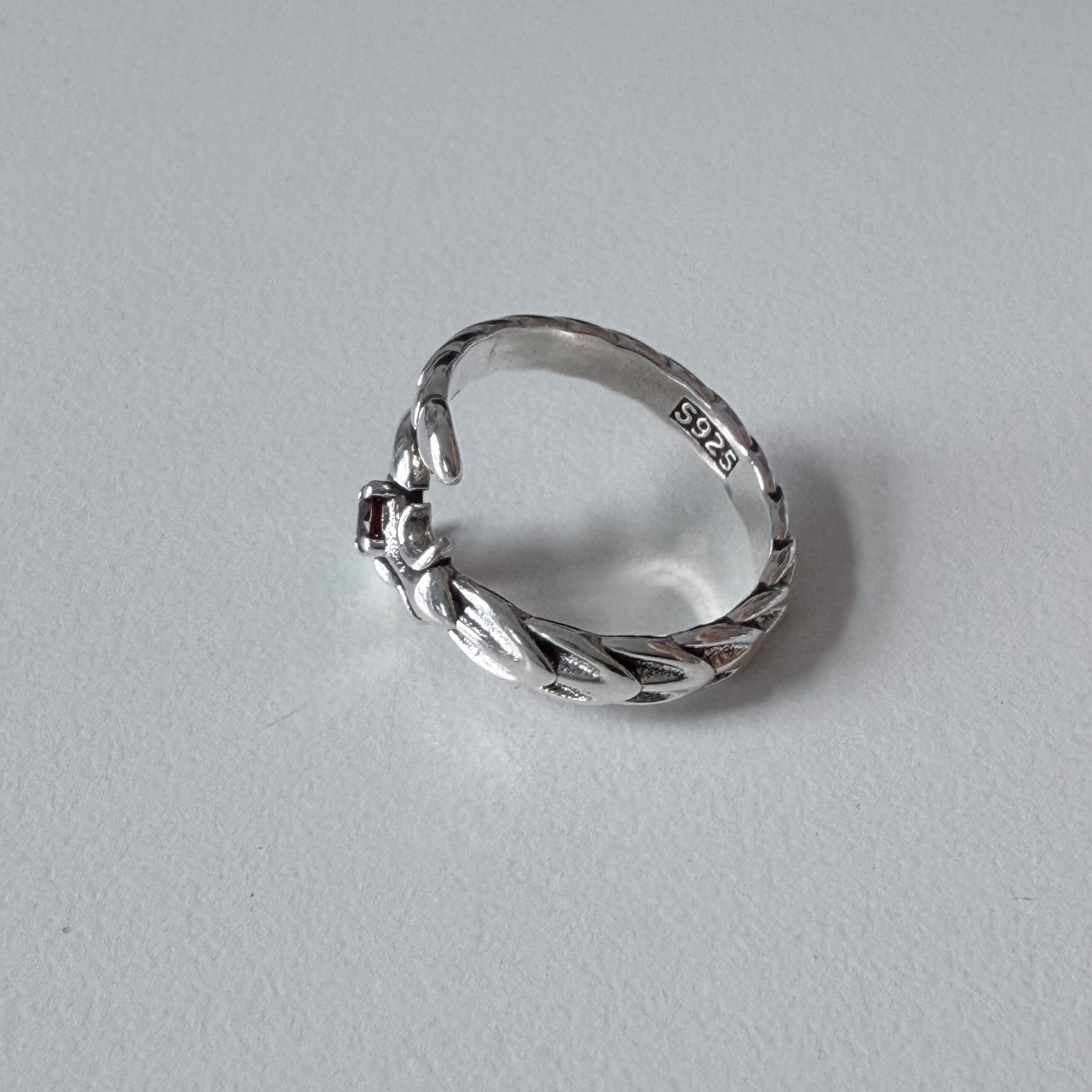 img_0675 vintage adjustable ring, unique design,silver plated white copper, waterproof & non fading female ring copy