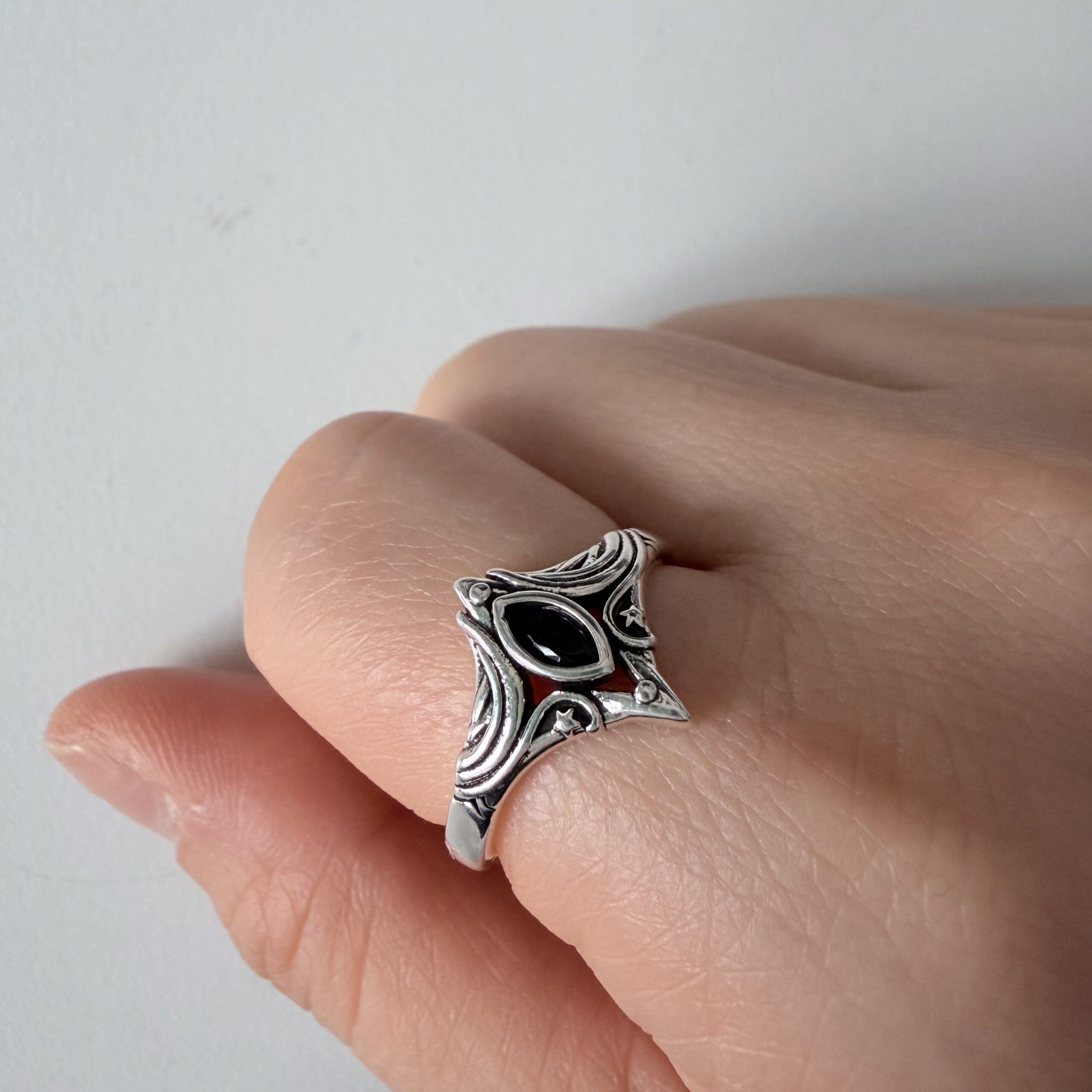 img_0681 vintage adjustable ring, scorpion design,silver plated white copper, waterproof & non fading female ring