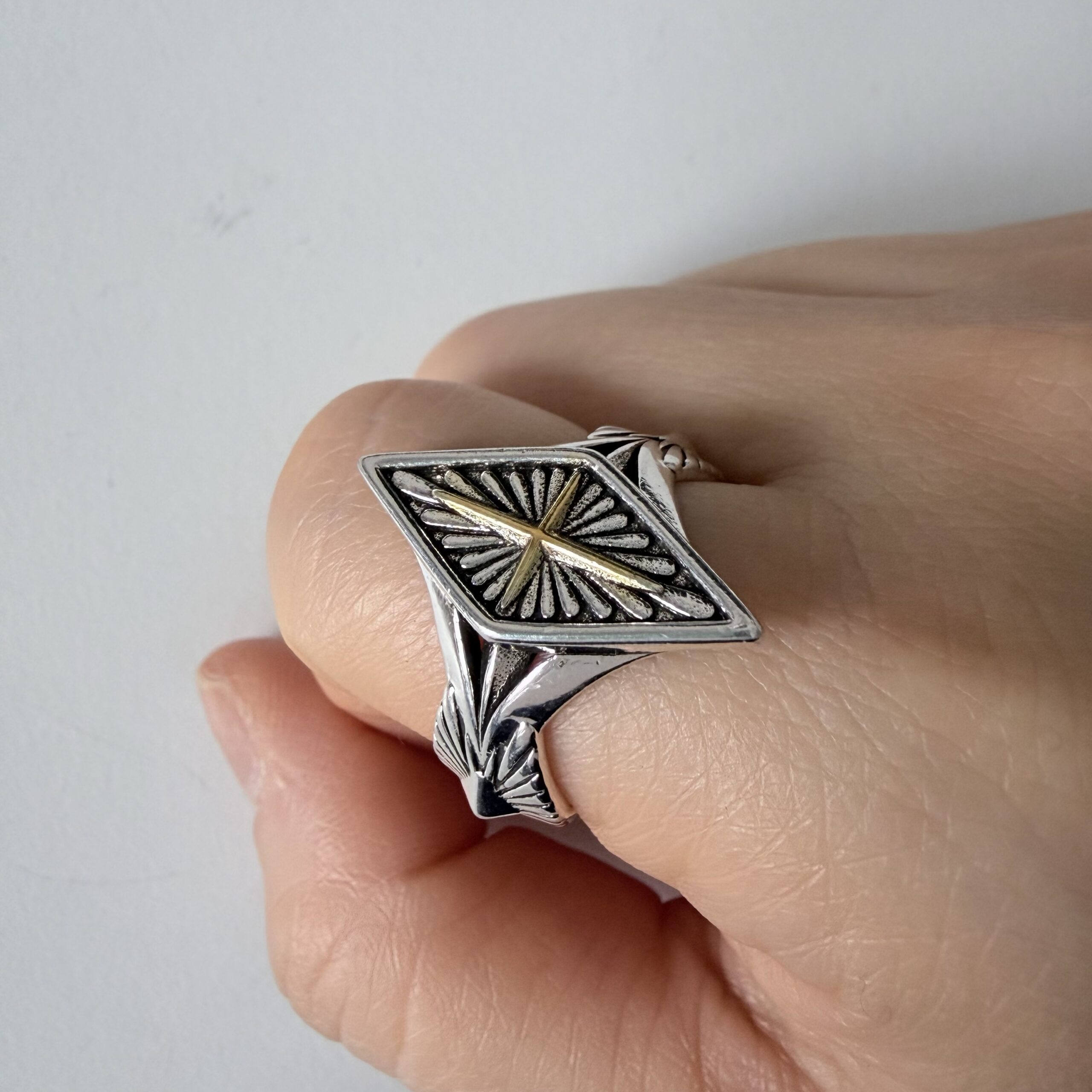 img_0686 vintage punk ring, men’s ring, adjustable, waterproof, non fading